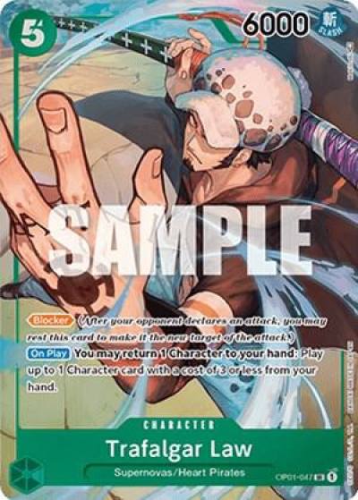 Trafalgar Law (047) (Parallel) OP01-047 Romance Dawn Card