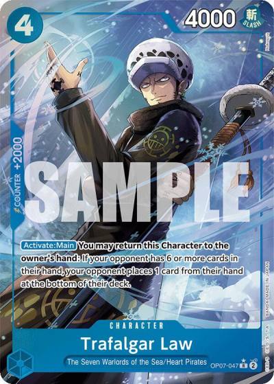 Trafalgar Law (047) (Parallel) OP07-047 500 Years in the Future Card