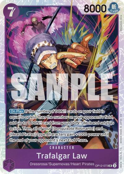 Trafalgar Law (073) OP12-073 Legacy of the Master Card