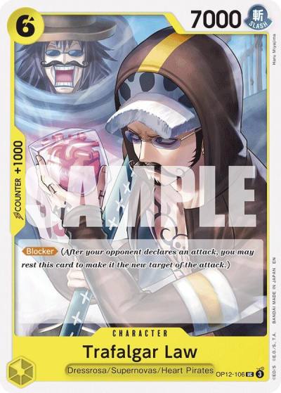 Trafalgar Law (106) OP12-106 Legacy of the Master Card