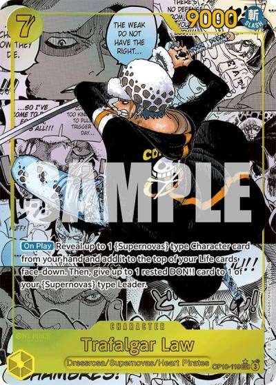 Trafalgar Law (119) (Manga) OP10-119 Royal Blood Card