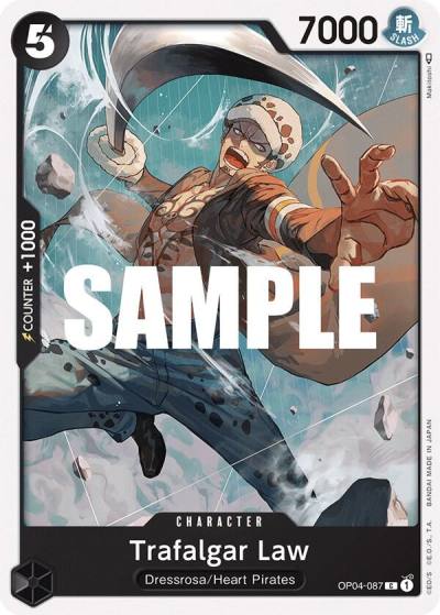 Trafalgar Law OP04-087 Kingdoms of Intrigue Card