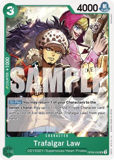 Trafalgar Law OP09-030 Emperors in the New World Card