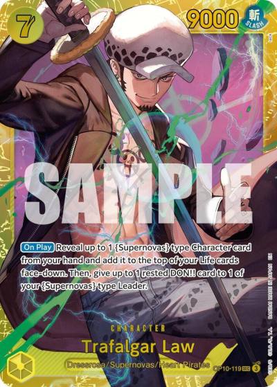 Trafalgar Law - OP10-119 (Reprint) OP10-119 Premium Booster -The Best- Vol. 2 Card