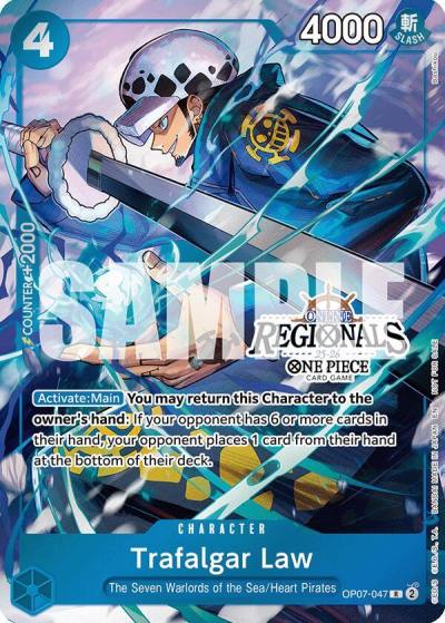 Trafalgar Law (Online Regional Participation Pack 2025 Vol.2) OP07-047 One Piece Promotion Cards Card