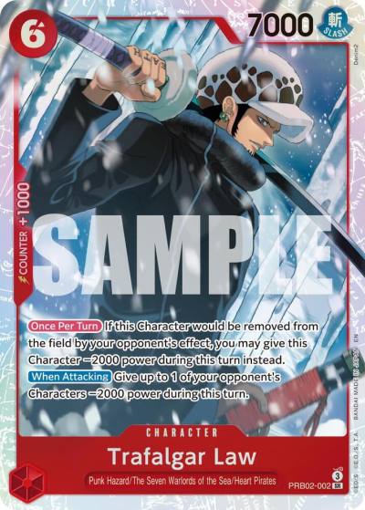 Trafalgar Law PRB02-002 Premium Booster -The Best- Vol. 2 Card