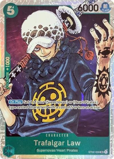 Trafalgar Law ST02-009 Starter Deck 2: Worst Generation Card