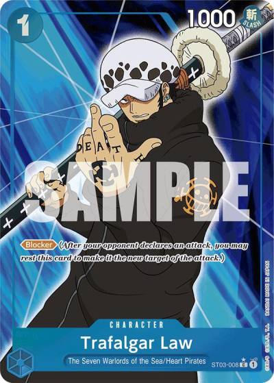Trafalgar Law (ST03-008) (Full Art) ST03-008 Premium Booster -The Best- Card