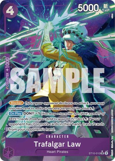 Trafalgar Law (ST10-010) (Alternate Art) ST10-010 Premium Booster -The Best- Card