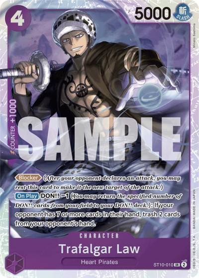 Trafalgar Law (ST10-010) (Reprint) ST10-010 Premium Booster -The Best- Card