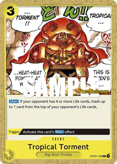 Tropical Torment OP03-120 Pillars of Strength Pre-Release Cards Card