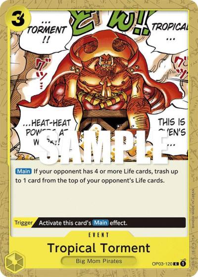 Tropical Torment OP03-120 Pillars of Strength Card