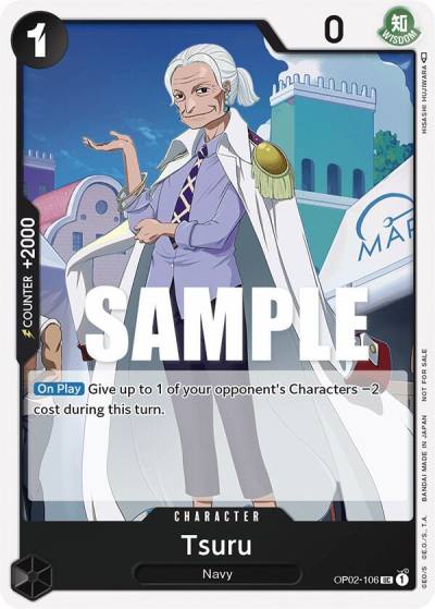 Tsuru (Event Pack Vol. 2) OP02-106 One Piece Promotion Cards Card