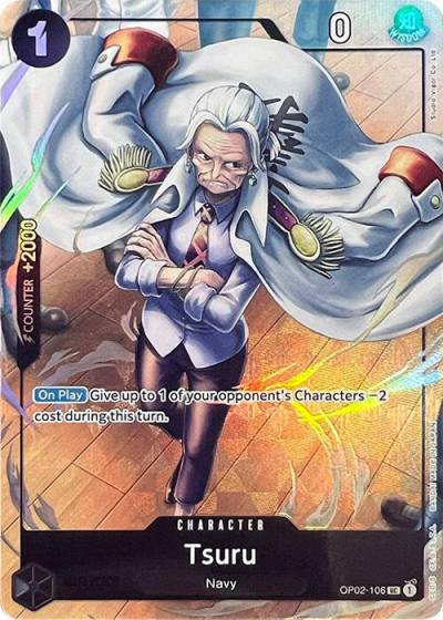 Tsuru (Premium Card Collection -Best Selection Vol. 1-) OP02-106 One Piece Promotion Cards Card