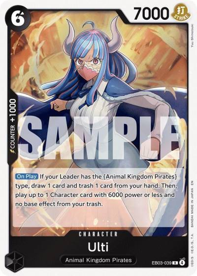 Ulti EB03-039 Extra Booster: One Piece Heroines Edition Card