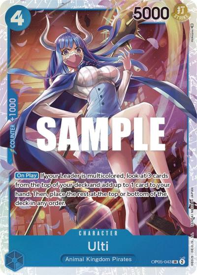 Ulti OP05-043 Awakening of the New Era Card