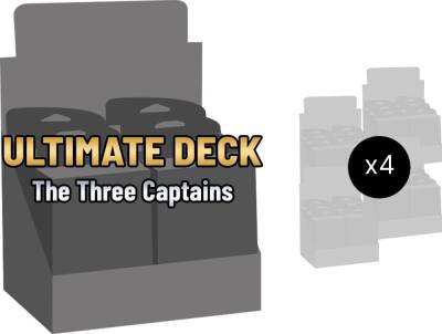 Ultra Deck: The Three Captains Display Case  Ultra Deck: The Three Captains Card