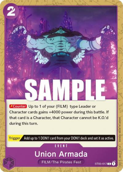 Union Armada ST05-017 Starter Deck 5: Film Edition Card