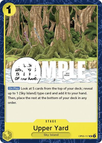 Upper Yard OP05-117 Awakening of the New Era Card