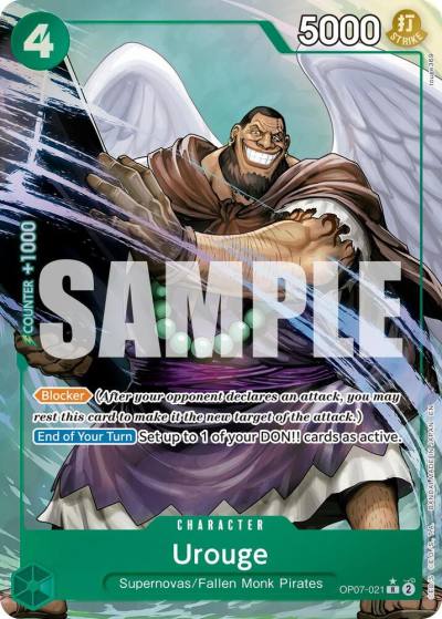 Urouge (Alternate Art) OP07-021 Premium Booster -The Best- Vol. 2 Card