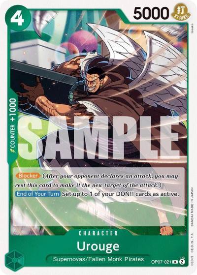 Urouge OP07-021 500 Years in the Future Card