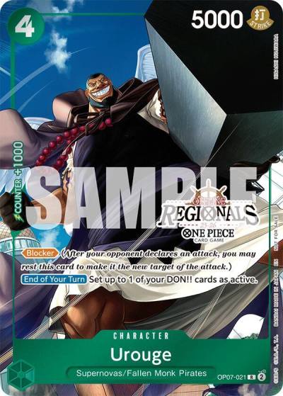 Urouge (Regional Participation Pack 2025 Vol.1) OP07-021 One Piece Promotion Cards Card