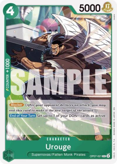 Urouge (Reprint) OP07-021 Starter Deck 24: GREEN Jewelry Bonney Card