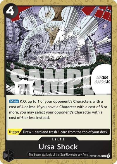 Ursa Shock OP12-096 Legacy of the Master Card
