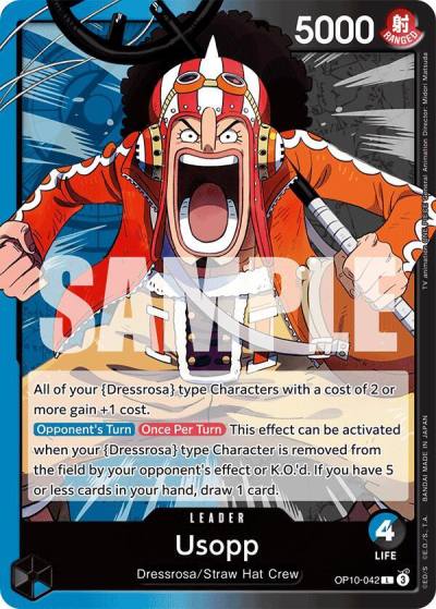 Usopp (042) OP10-042 Royal Blood Card