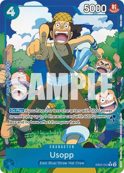Usopp (Alternate Art) EB02-022 Extra Booster: Anime 25th Collection Card