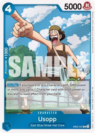 Usopp EB02-022 Extra Booster: Anime 25th Collection Card