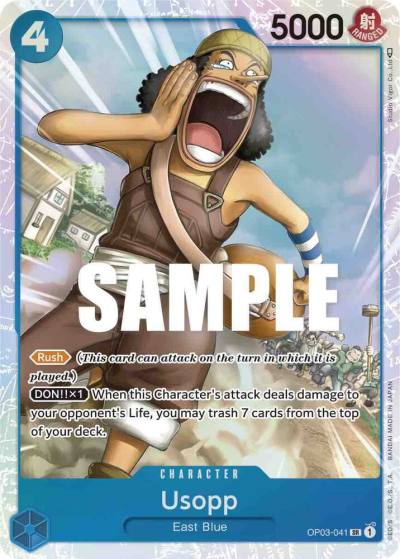Usopp OP03-041 Pillars of Strength Card