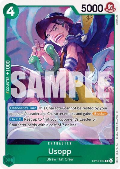 Usopp OP15-024 Adventure on Kami's Island Card