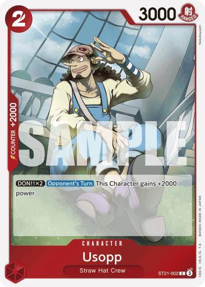 Usopp ST21-002 Starter Deck EX: Gear 5 Card