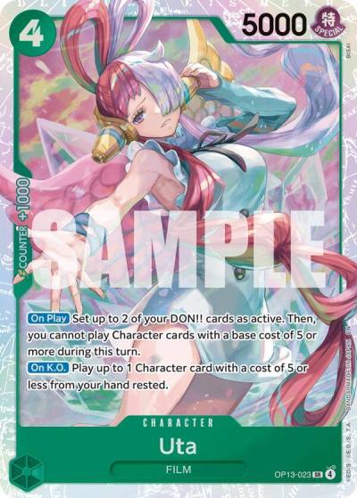 Uta OP13-023 Carrying On His Will Card