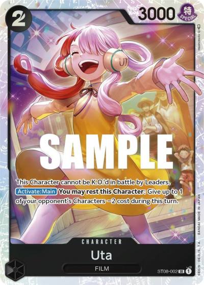 Uta ST08-002 Starter Deck 8: Monkey.D.Luffy Card