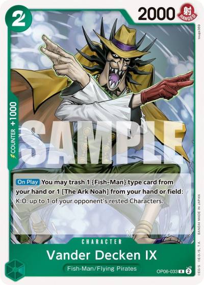 Vander Decken IX OP06-033 Wings of the Captain Card