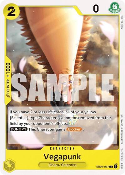 Vegapunk EB04-057 Adventure on Kami's Island Card