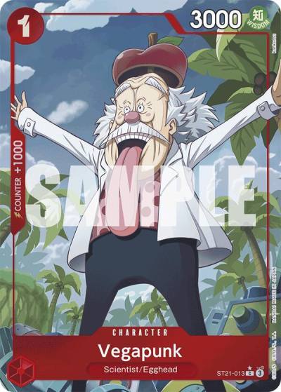 Vegapunk (Parallel) ST21-013 Starter Deck EX: Gear 5 Card