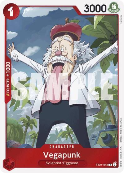 Vegapunk ST21-013 Starter Deck EX: Gear 5 Card