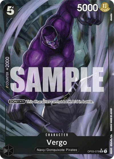 Vergo (Full Art) OP03-079 Premium Booster -The Best- Card