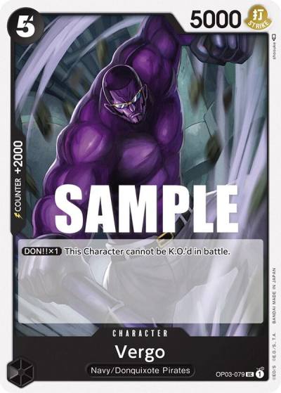 Vergo OP03-079 Pillars of Strength Card