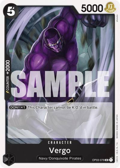Vergo OP03-079 Starter Deck 19: BLACK Smoker Card