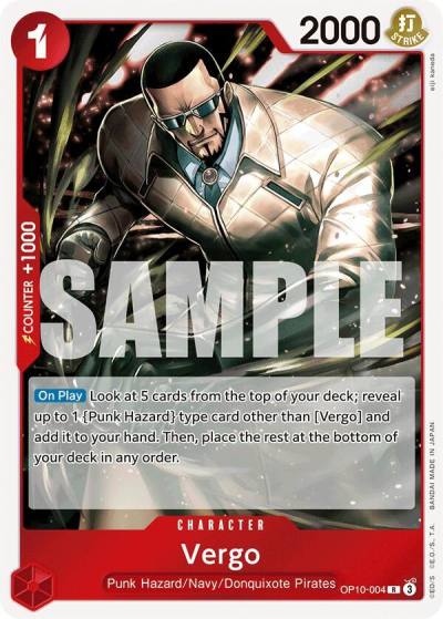 Vergo OP10-004 Royal Blood Card