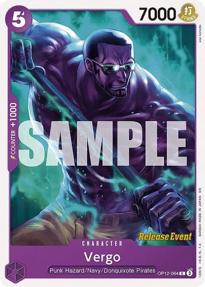 Vergo OP12-064 Legacy of the Master Release Event Cards Card