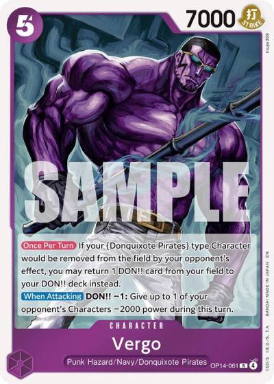 Vergo OP14-061 The Azure Sea's Seven Card