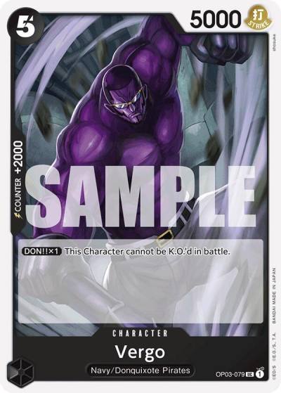 Vergo (Reprint) OP03-079 Premium Booster -The Best- Card