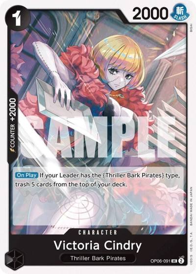 Victoria Cindry OP06-091 Wings of the Captain Card