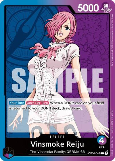 Vinsmoke Reiju (042) OP06-042 Wings of the Captain Card