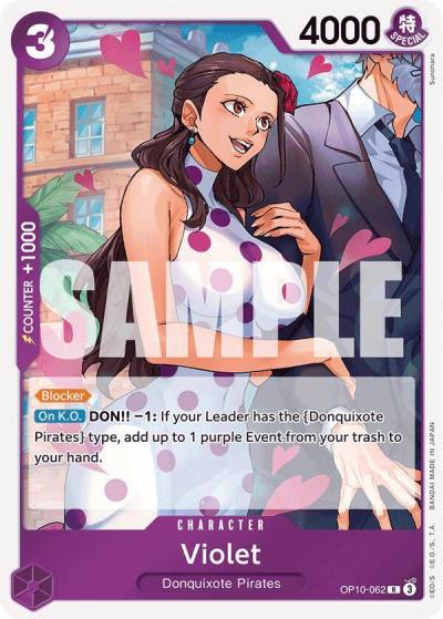 Violet OP10-062 Royal Blood Card